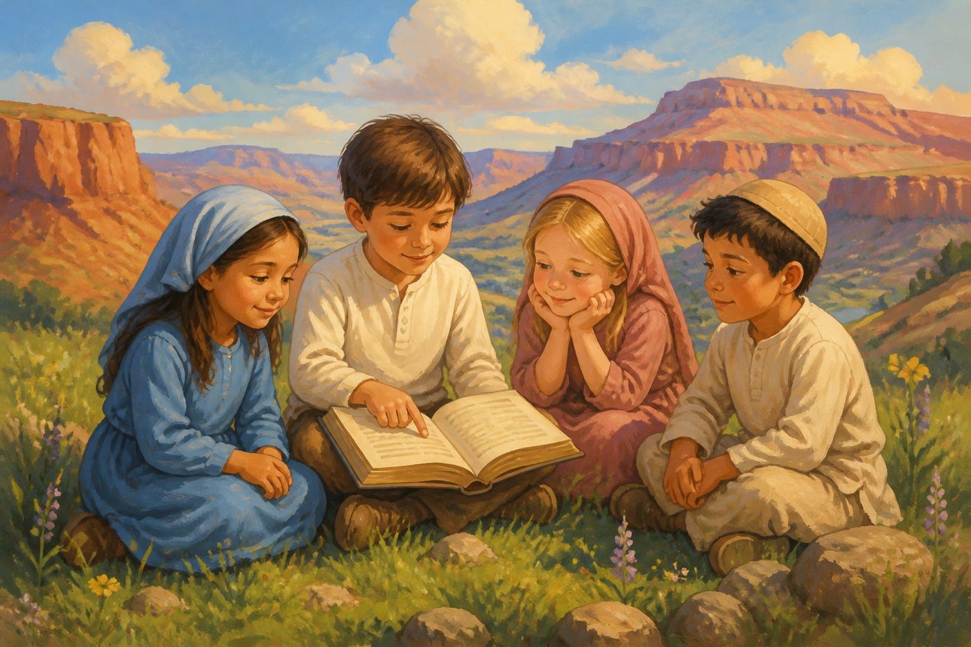Children’s Bible story art