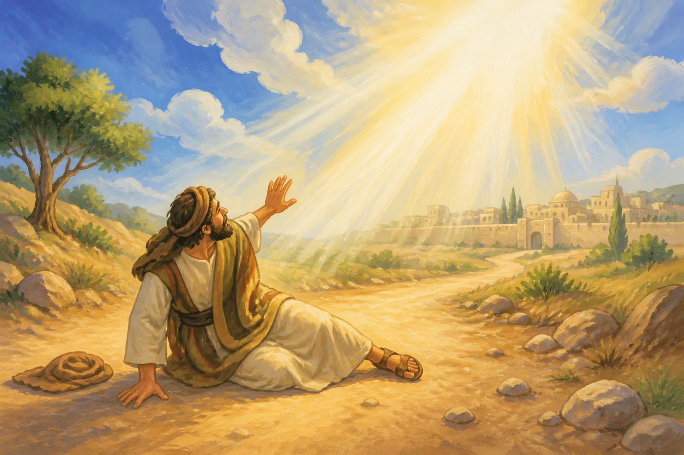 Illustration for Saul Becomes Paul
