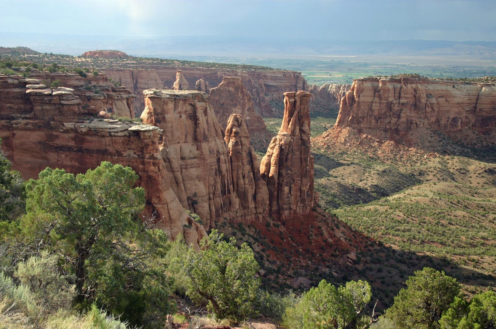 Rim Rock Drive overlooking the Grand Valley